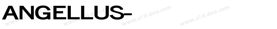 ANGELLUS字体转换