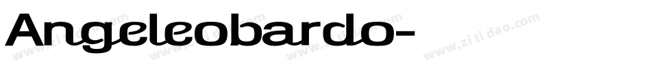 Angeleobardo字体转换