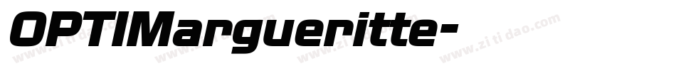 OPTIMargueritte字体转换