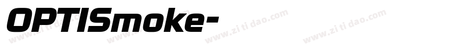 OPTISmoke字体转换