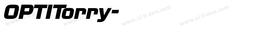 OPTITorry字体转换