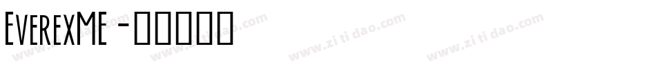 EverexME字体转换