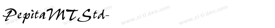 PepitaMTStd字体转换