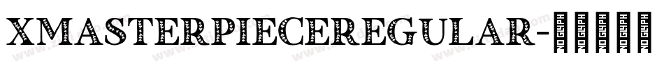 XmasTerpieceRegular字体转换