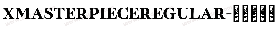 XmasTerpieceRegular字体转换