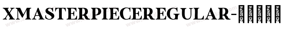 XmasTerpieceRegular字体转换