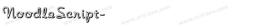 NoodleScript字体转换