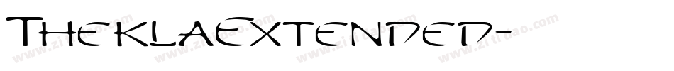 TheklaExtended字体转换