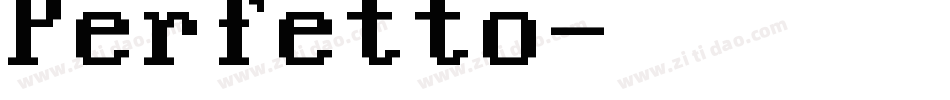 Perfetto字体转换