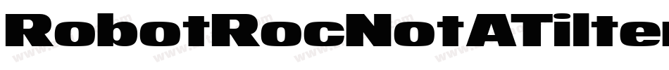 RobotRocNotATilter-YjKL字体转换