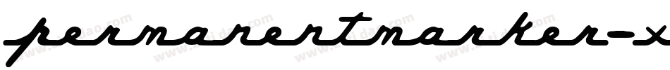 PermanentMarker-x99j字体转换