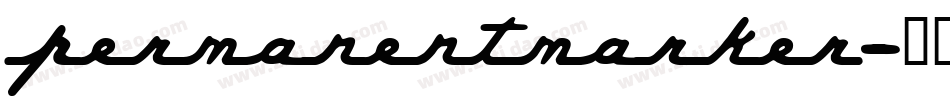 PermanentMarker字体转换