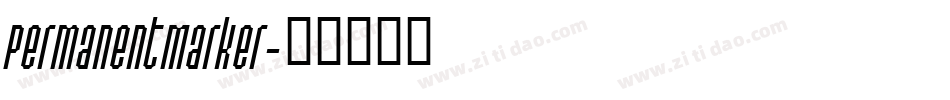 PermanentMarker字体转换