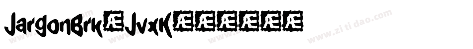 JargonBrk-JvxK字体转换