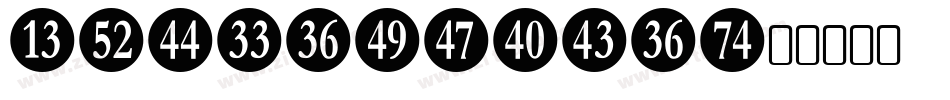 Numberpile字体转换