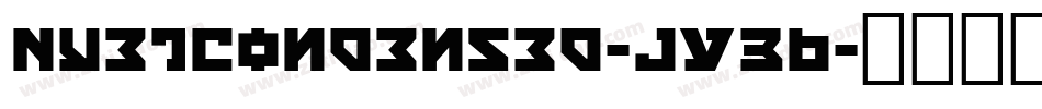 NyetCondensed-JY3B字体转换