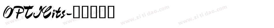 OPTICits字体转换