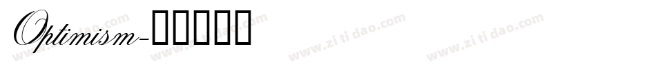 Optimism字体转换
