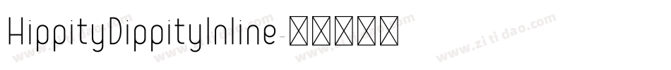 HippityDippityInline字体转换