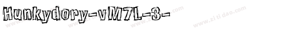 Hunkydory-vM7L-3字体转换