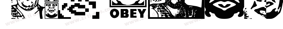 ObeyGiantPosterCondensed-4字体转换
