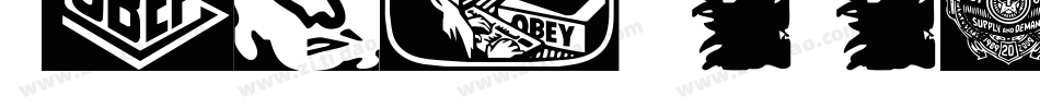 ObeyAssorty-caps-1字体转换