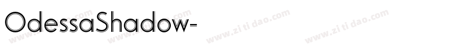 OdessaShadow字体转换