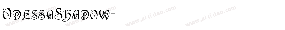 OdessaShadow字体转换