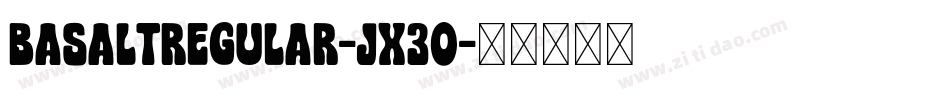 BasaltRegular-Jx3o字体转换