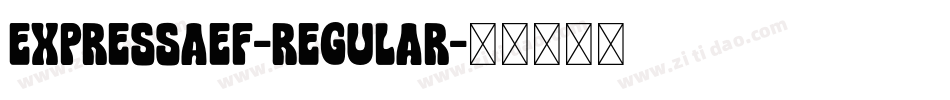ExpressaEF-Regular字体转换