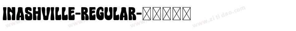 Inashville-Regular字体转换