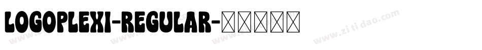 Logoplexi-Regular字体转换