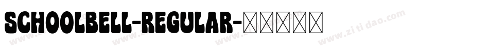Schoolbell-Regular字体转换