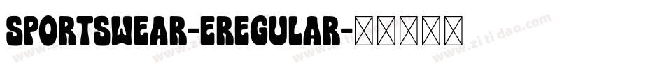 Sportswear-ERegular字体转换