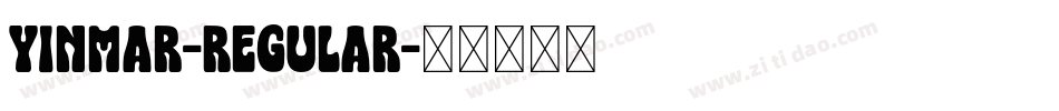 Yinmar-Regular字体转换