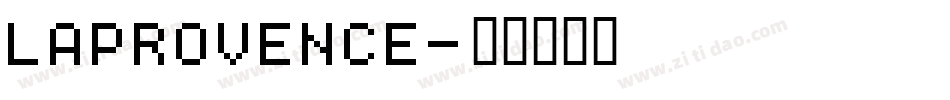 LaProvence字体转换