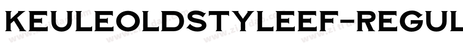 KeuleOldStyleEF-Regular字体转换