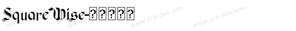 SquareWise字体转换