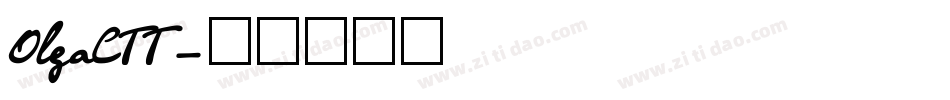 OlgaCTT字体转换
