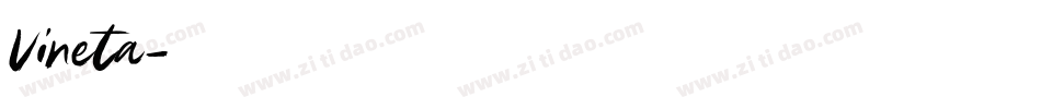 Vineta字体转换