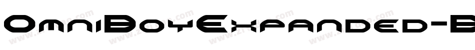 OmniBoyExpanded-BWB7l字体转换