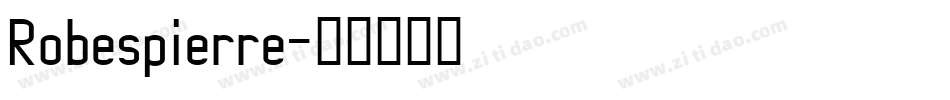 Robespierre字体转换