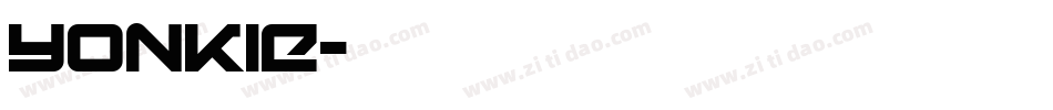 yonkie字体转换