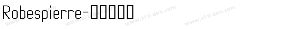 Robespierre字体转换
