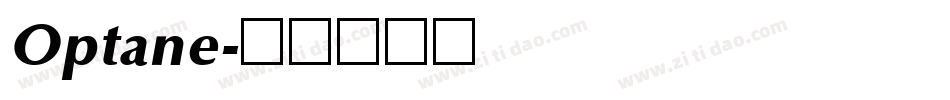 Optane字体转换