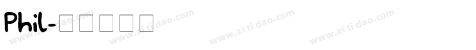 Phil字体转换