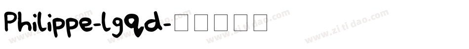 Philippe-lgqd字体转换