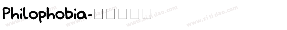 Philophobia字体转换