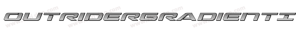 OutriderGradientItalicItalic-yRWq字体转换 OutriderGradientItalicItalic-yRWq字体转换