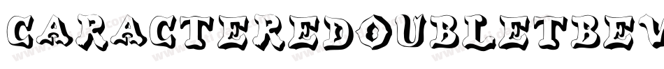 CaracteredoubletBeveled-BYOx字体转换